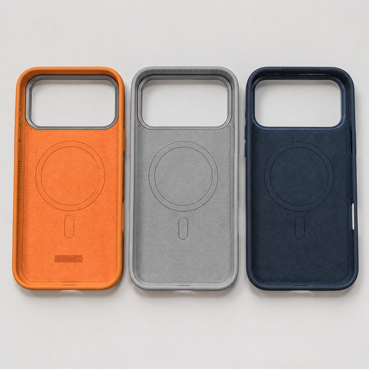 Silicone Camera Stand Case — iPhone 17 Pro