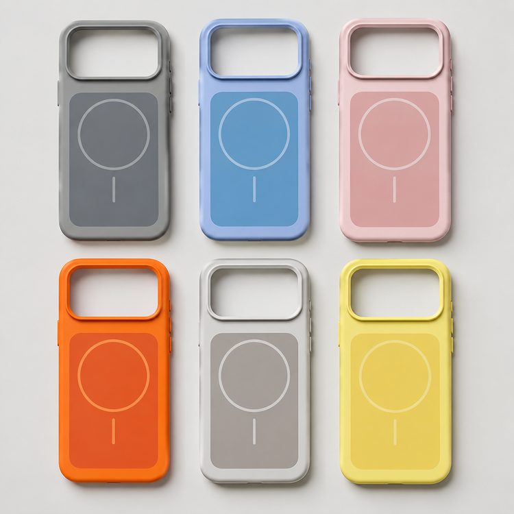 Silicone Magnetic Phone case — K2601028