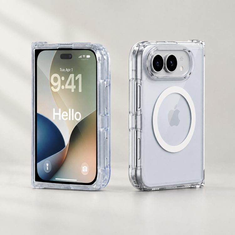 Clear Magnetic Phone case — K2608003