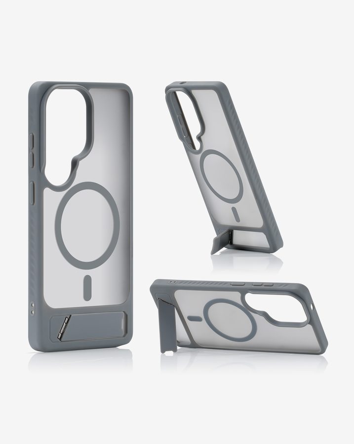 Translucent Soft-touch Magnetic Stand Phone case — K2601064