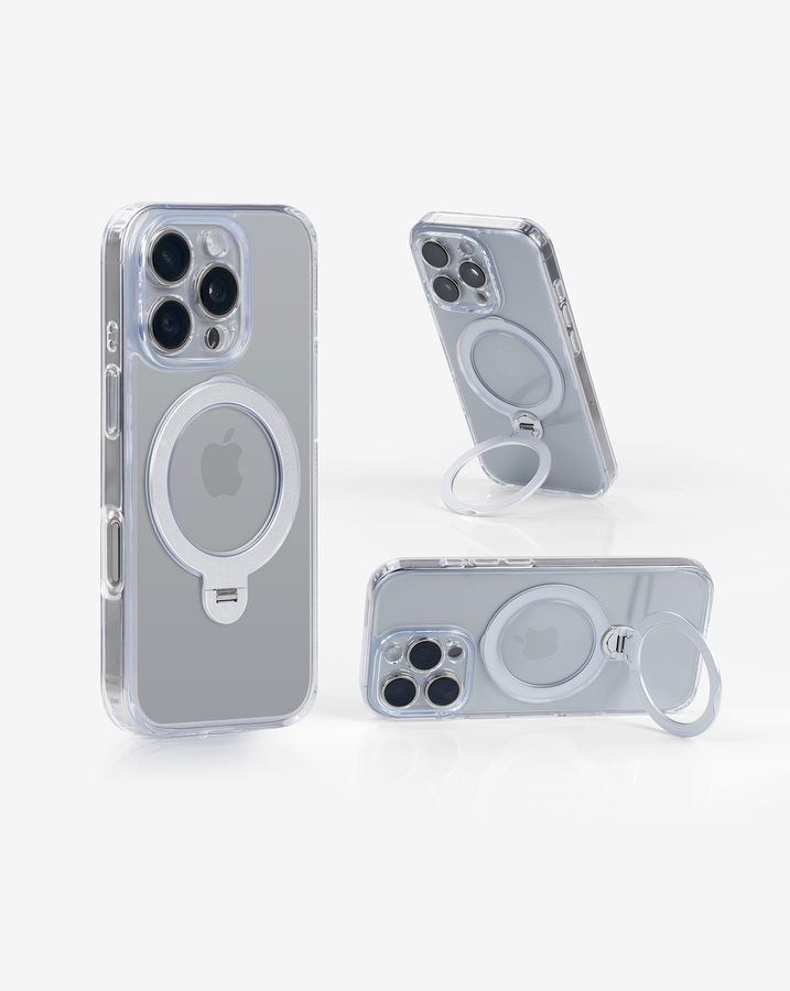 Clear Magnetic Stand Phone case — K2602005