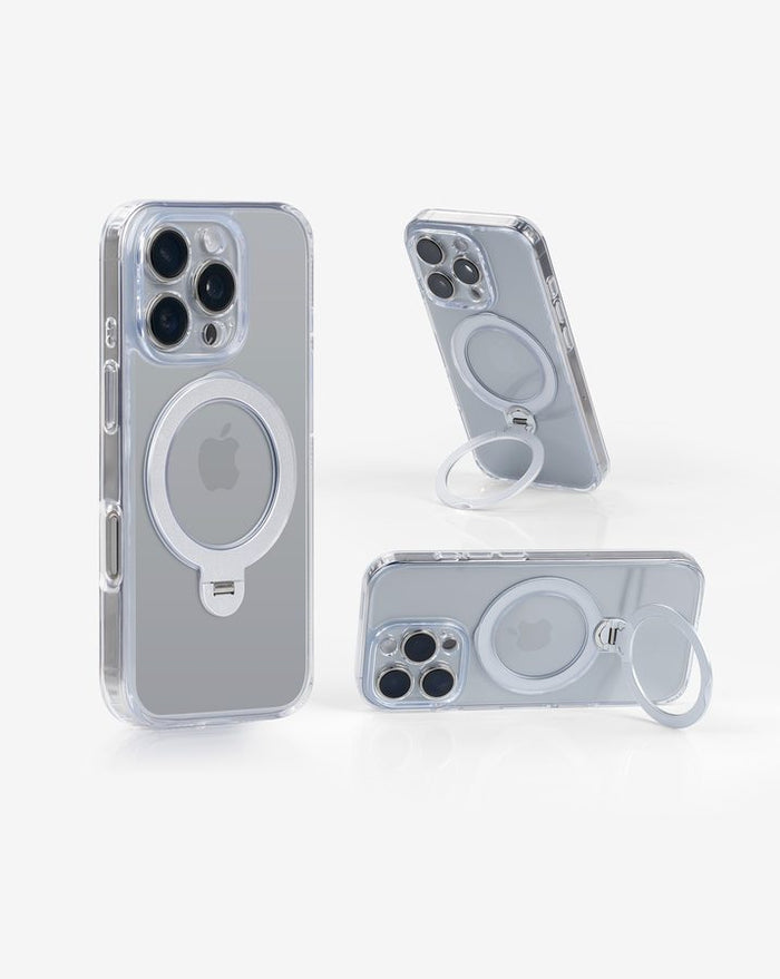 Clear Magnetic Stand Phone case — K2602005