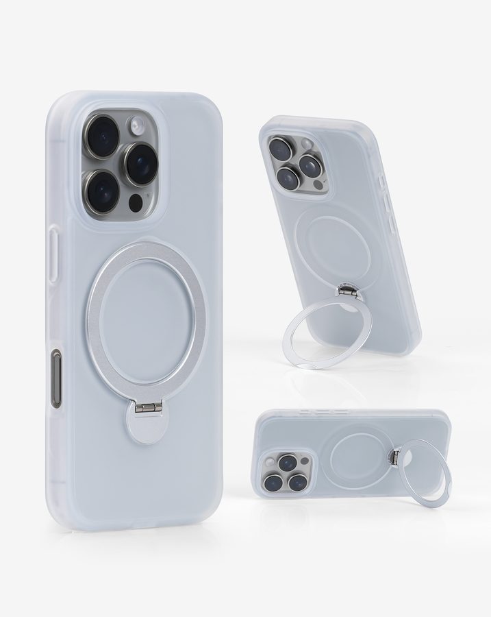 Clear Magnetic Stand Phone case — K2602006