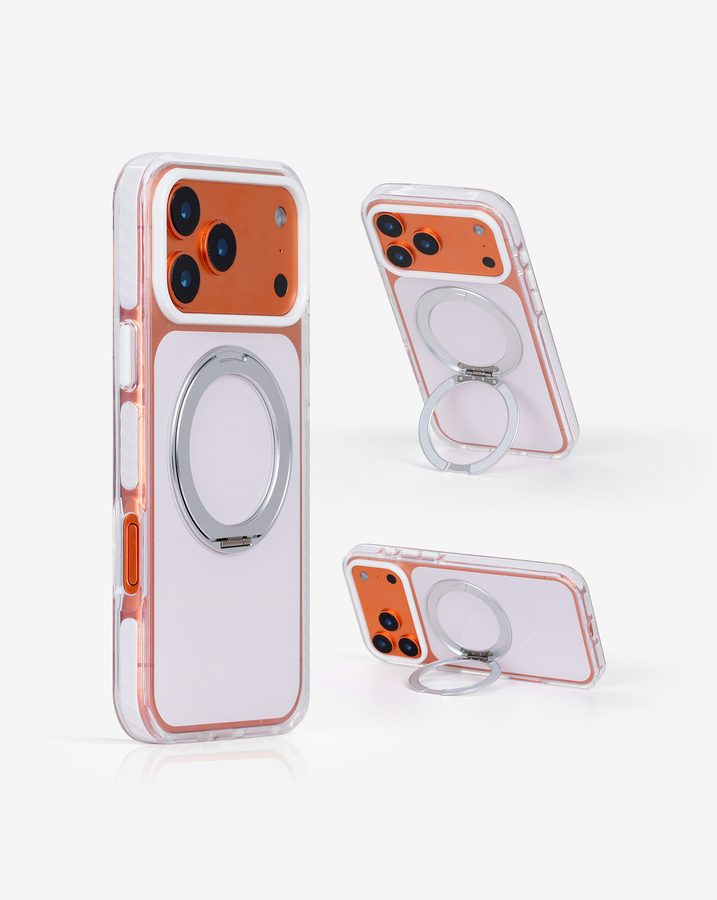 Clear Magnetic Stand Phone case — K2604002